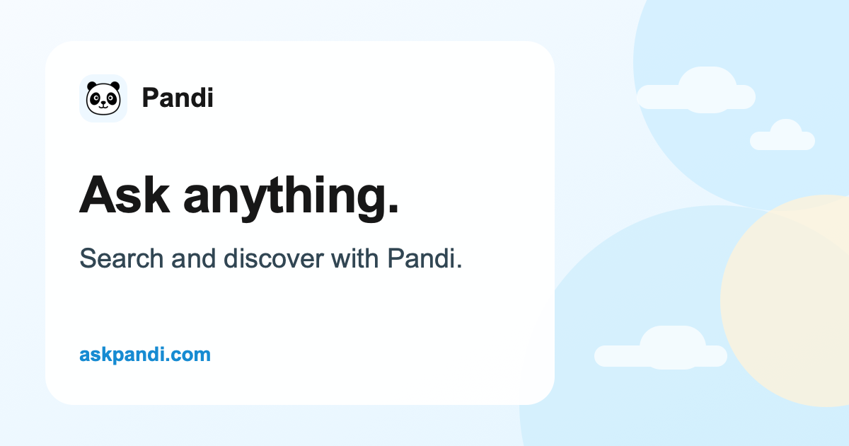 Ask Pandi のロゴ