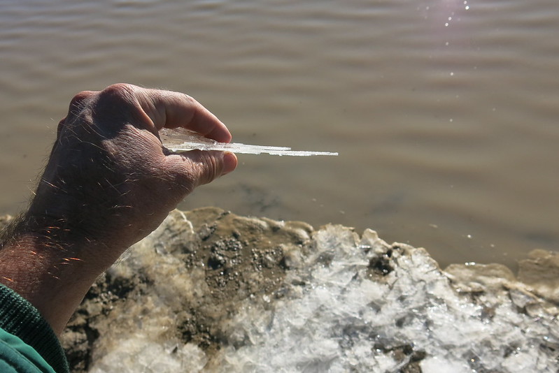 The thin ice involved in movement on Racetrack Playa