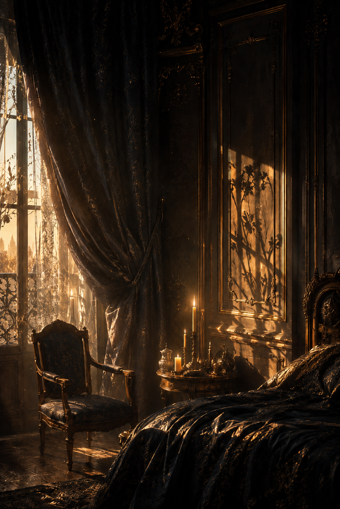 Home was a room filled with whispers.