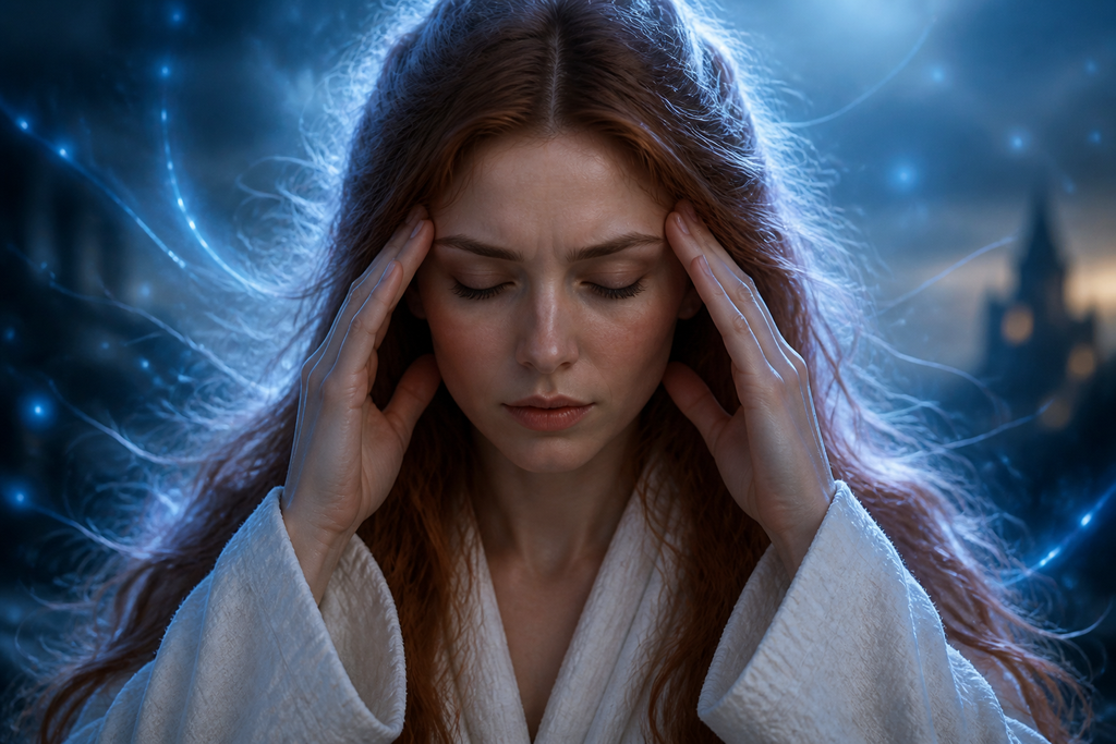 She closed her eyes and searched the silence with humanity's last psychic gift.