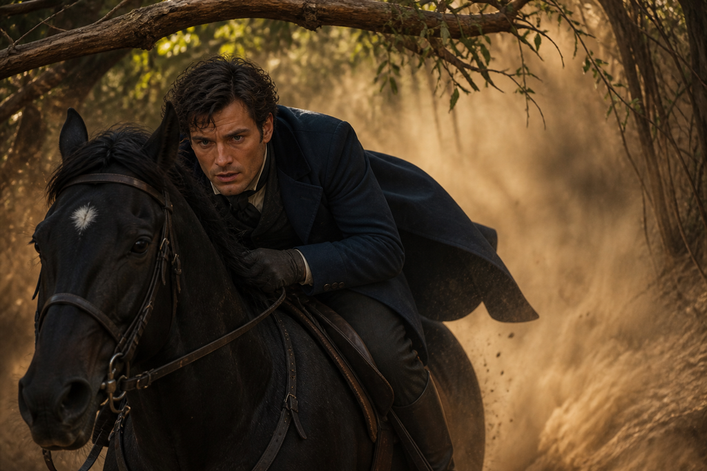 Arthur Marcel ducked branches as hot dust burst around his horse.