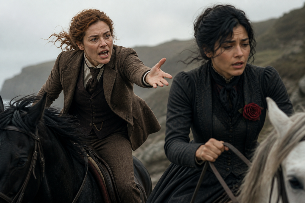 Edith Metford shouted, "Choose something you can touch."