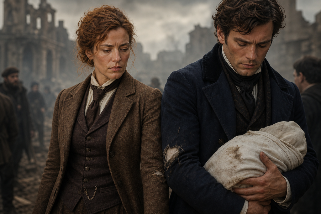 Edith Metford stood beside Arthur Marcel until their torn sleeves touched.