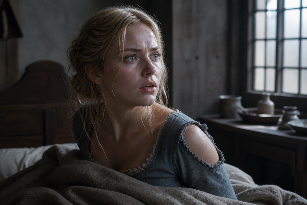 Oliva woke beneath a rough blanket, tasting ether while gray light pressed through barred windows.