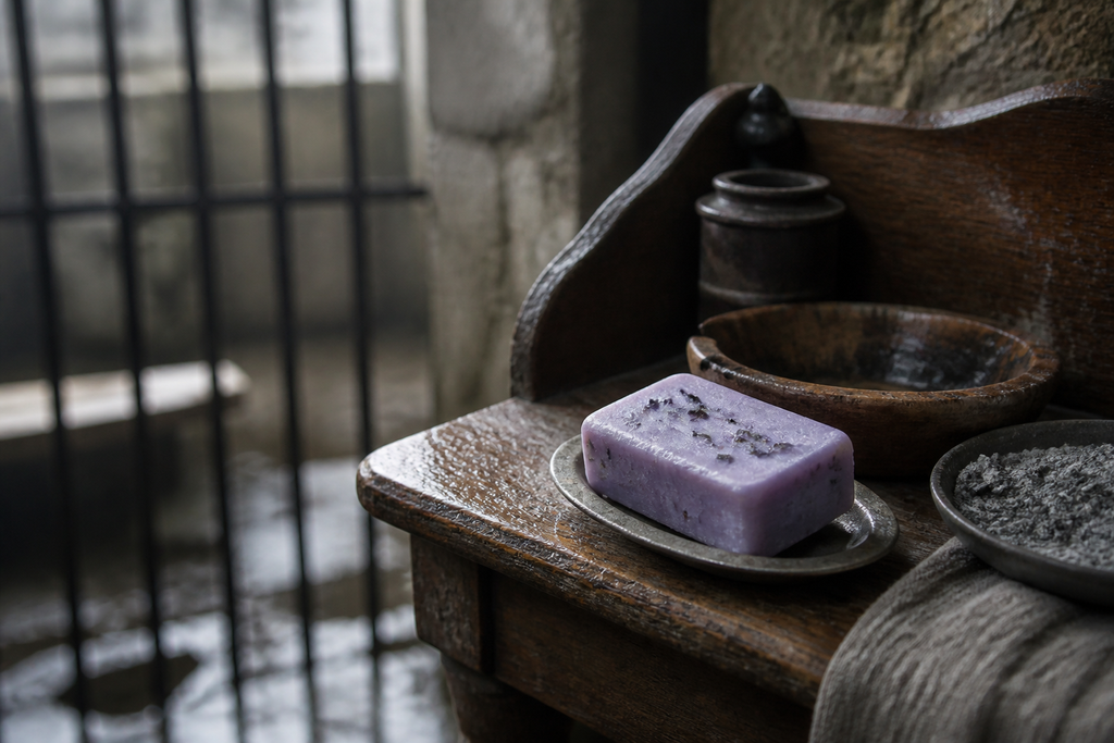 The room smelled of damp oak, cold ashes, and somebody else's lavender soap.