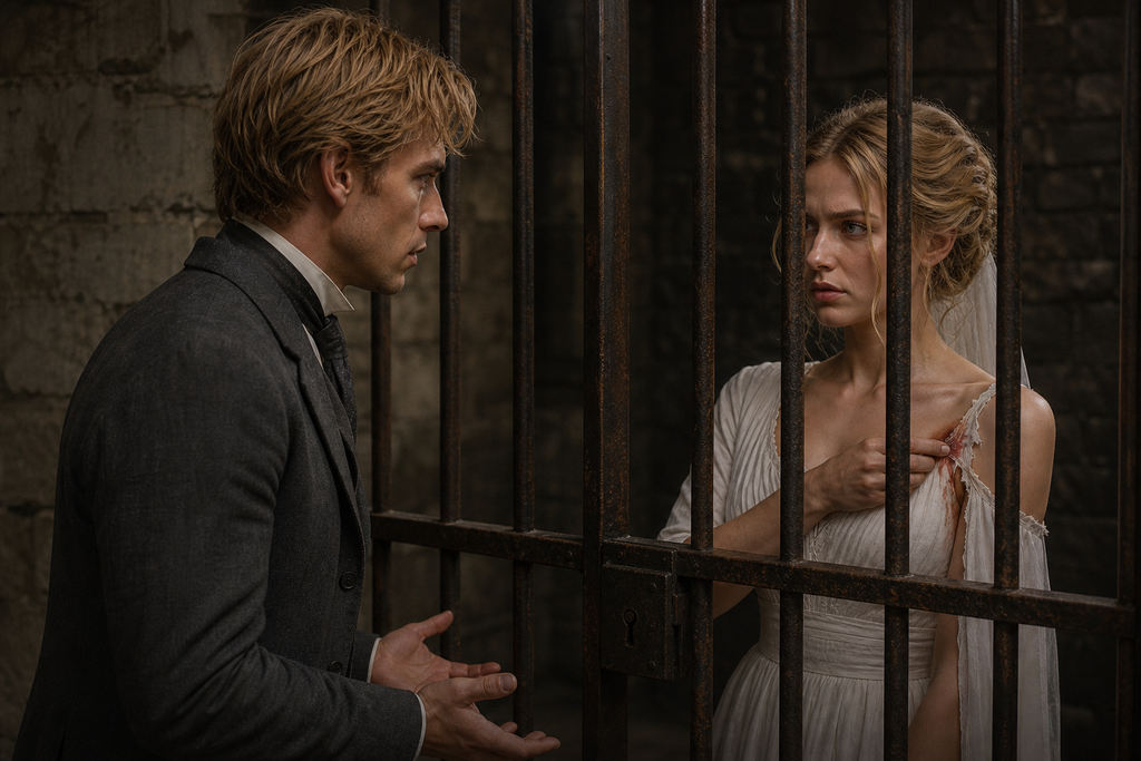 "Can speech still choose?" he asked, and she pinched the wound until pain sharpened her gaze.