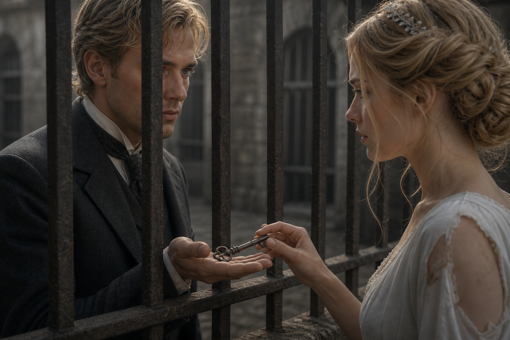"Afterward, every choice returns to Oliva," he said as her shaking fingers closed around the key.