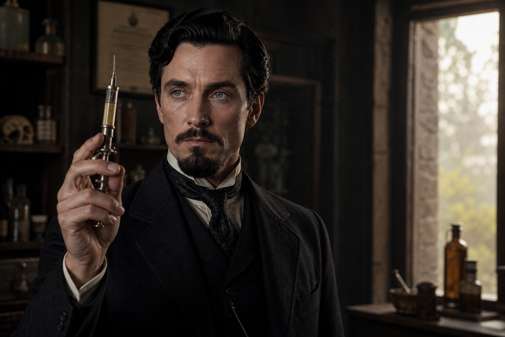 He raised the syringe. "The bride was drugged. Her answer means nothing."
