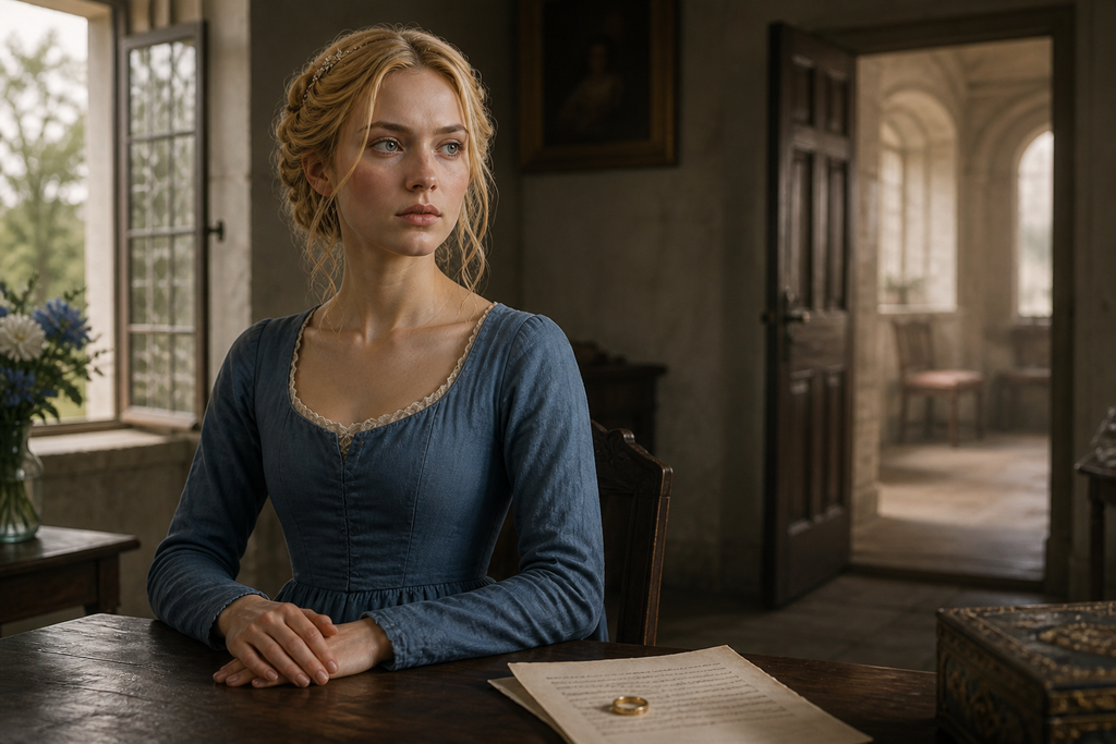 Oliva waited beside an open window, fully dressed, with the ring and unsigned annulment papers on the table.