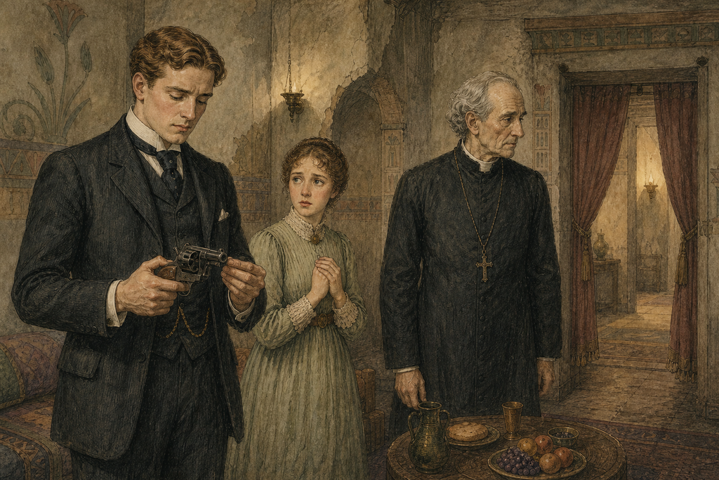 When consciousness returned, Thomas's Revolver was emptied, and Winward's selection left them less than an hour to act.
