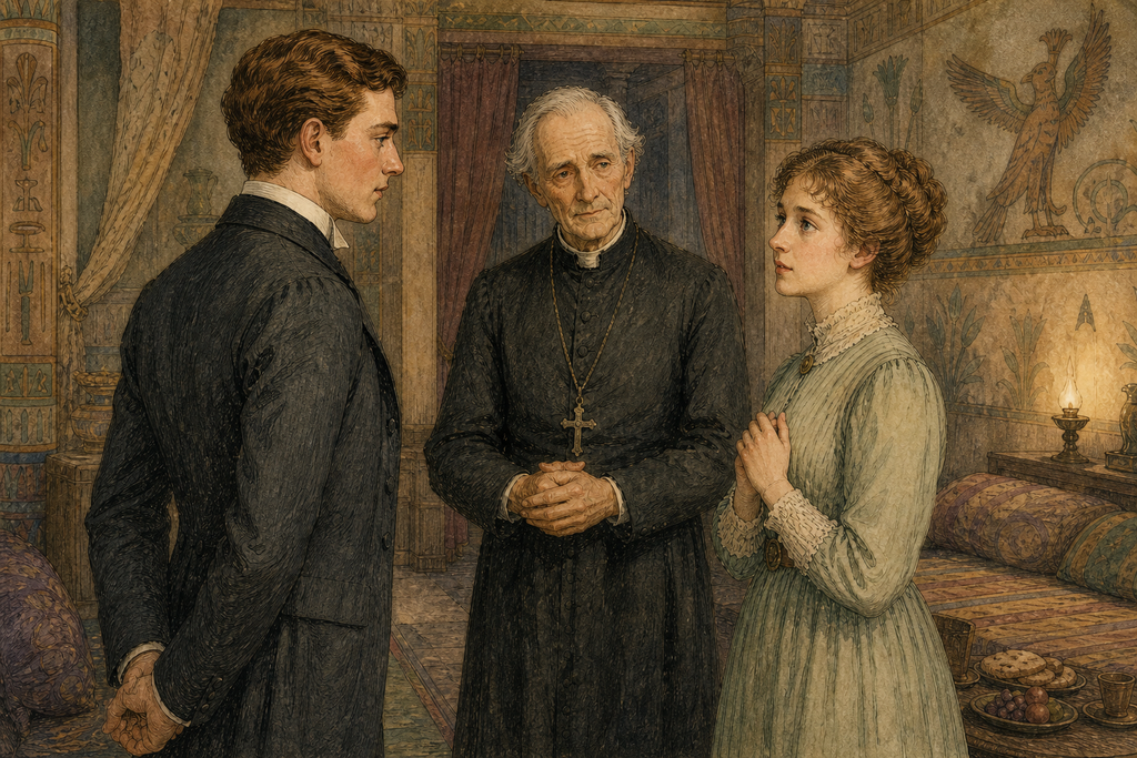 Reverend Winward quietly urged them to marry at once, and Phyllis answered Thomas with a steady yes.