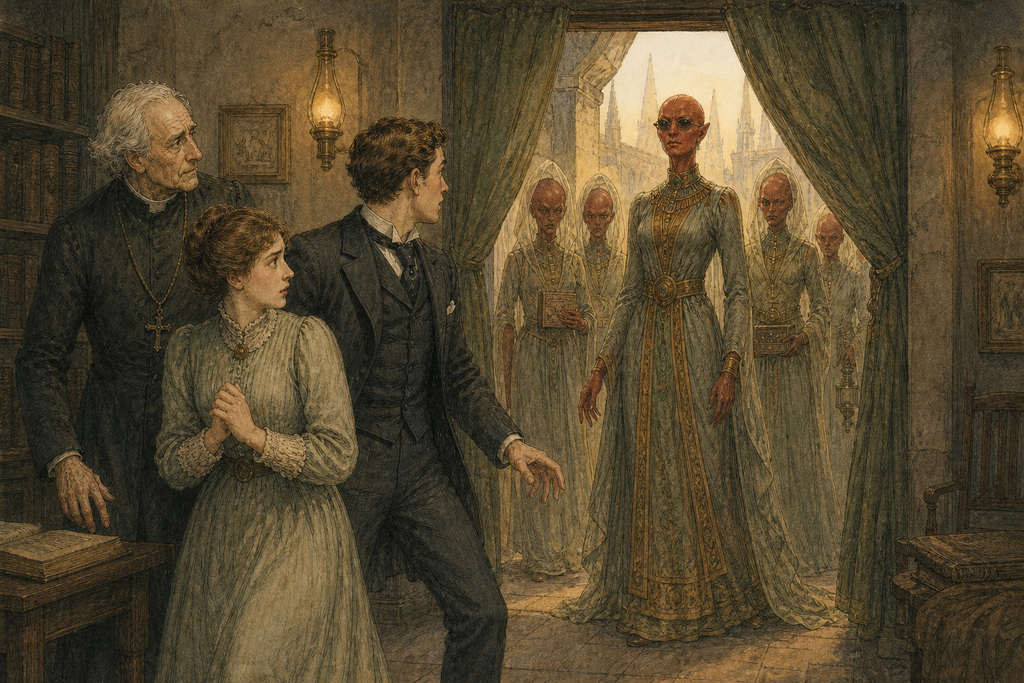 The blessing had scarcely ended when Zumeena and the Sutenraa swept in, turning sanctuary into capture.