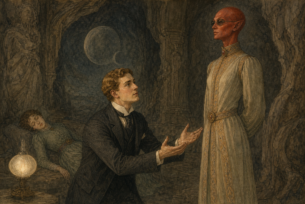 Abandoning threats, he begged for pity—not for himself, but for the helpless woman whose past she had stolen.