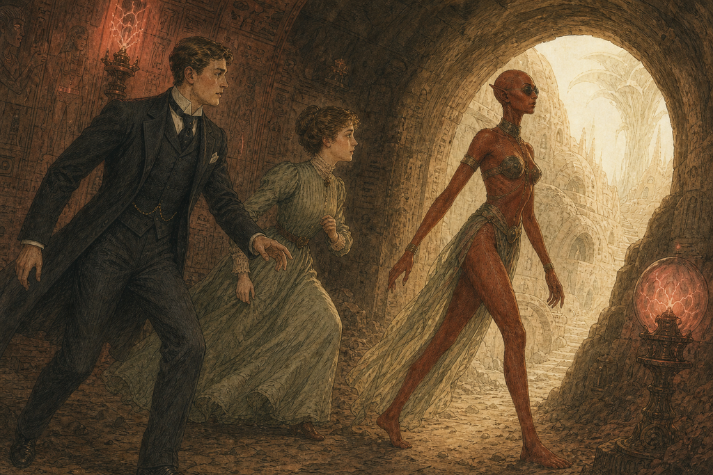 With the rebellion’s final assault shaking Venus, Zumeena hurried Thomas and Phyllis toward the only path that remained.