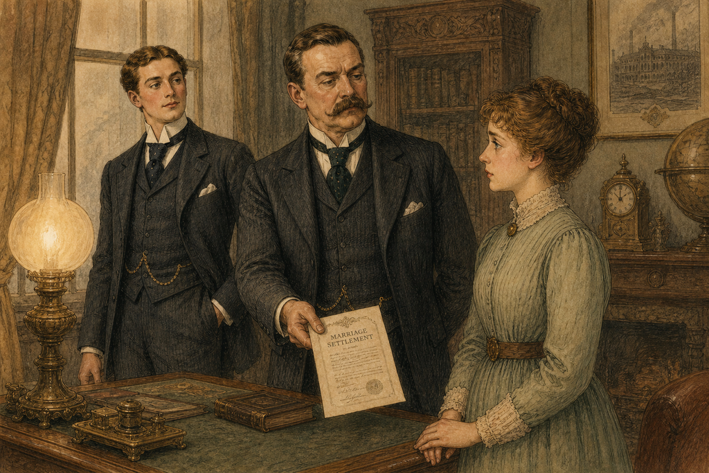 His father will even arrange a lawful London wedding, but only if Phyllis herself desires it.