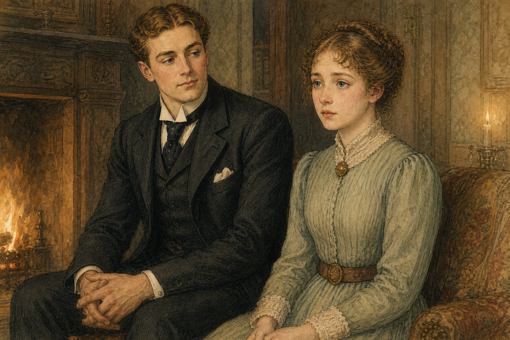 For the first time, Thomas does not argue, boast, or plead; he simply waits beside her.