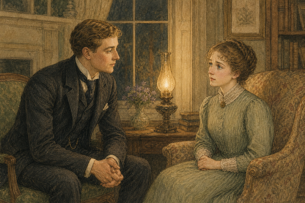 Slowly, she recognized the devoted man before her, not the frightened youth he remembered with shame.