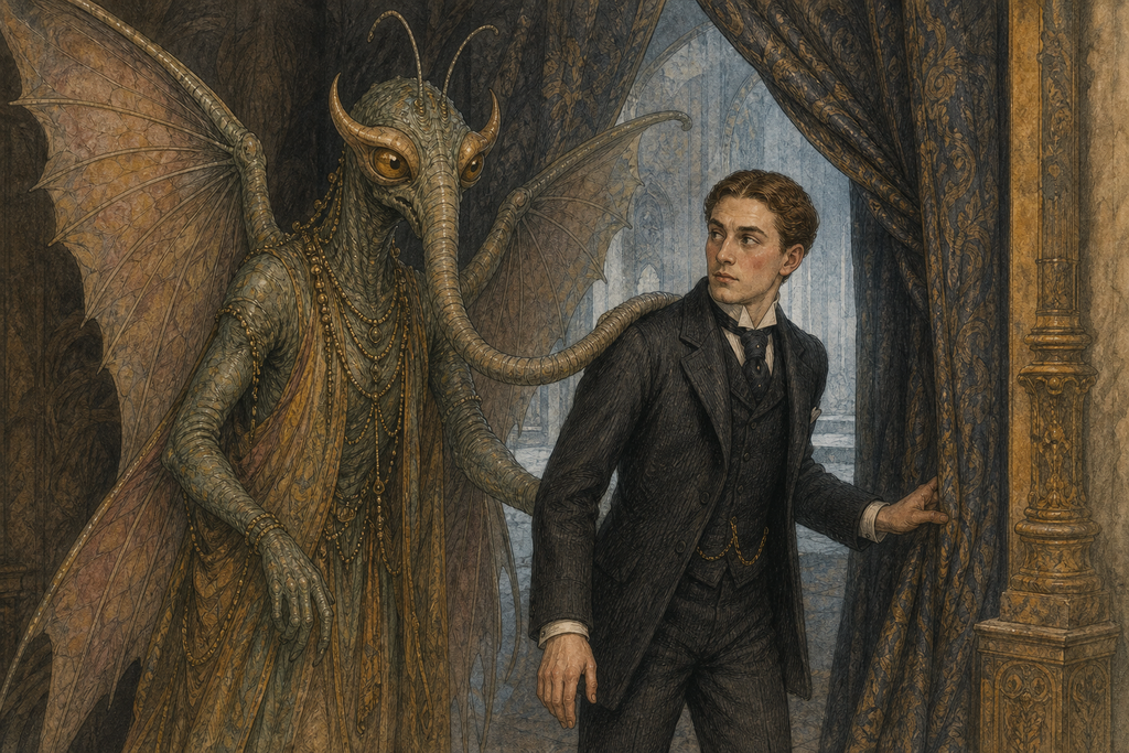 Its flexible trunk touched him gently and guided him through a curtained doorway, proving that Zumeena's betrayal had delivered him to an intelligence beyond denial.