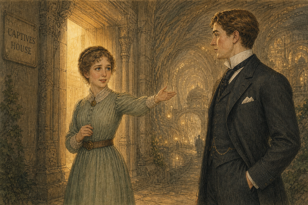Then, with fragile brightness, she proposed a tour of Venus City, because movement was kinder than waiting.