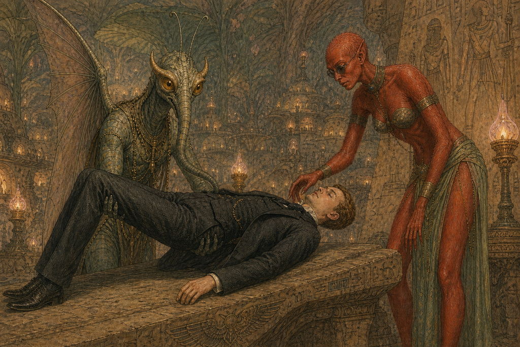 The Thotheen bore him to Zumeena, who examined him with cool contempt.