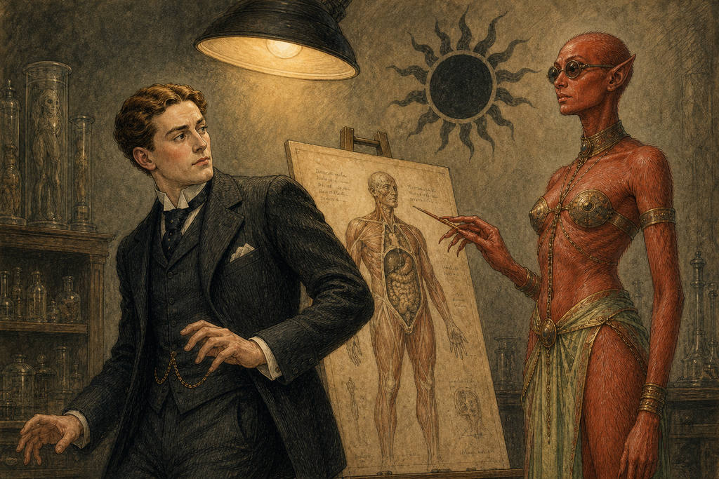 They collected Earth bodies as specimens, seeking resistance to sunlight, which killed their kind.