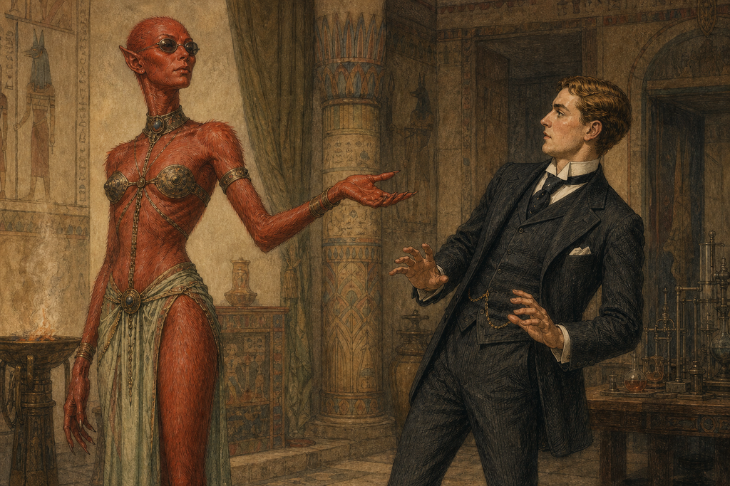 Now Zumeena made the threat personal: Thomas must either mate with her or surrender himself to Science.