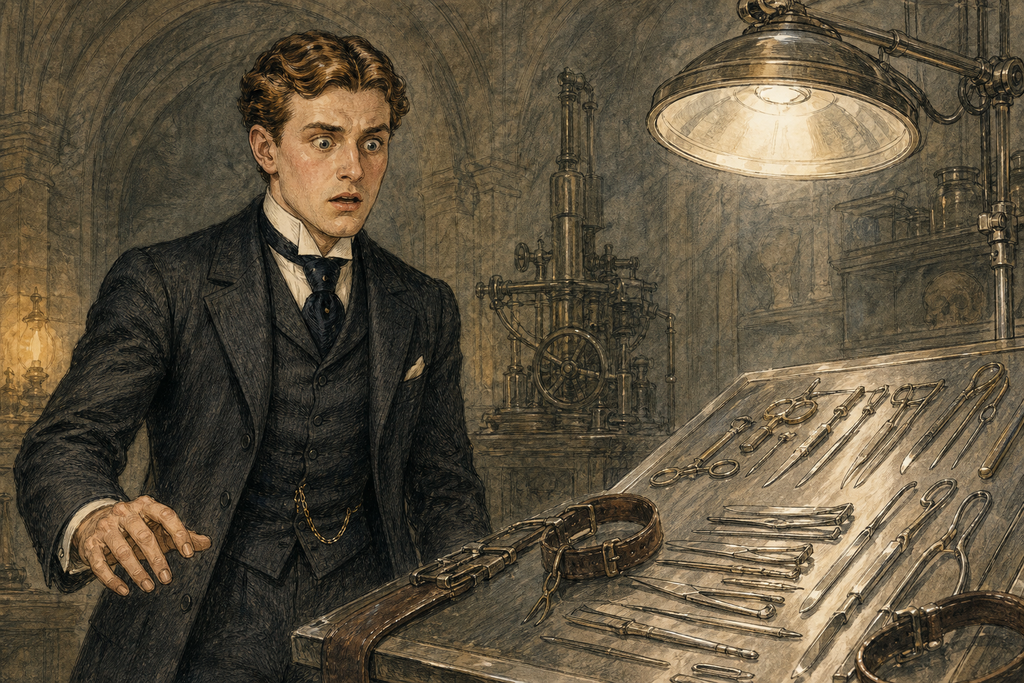 Only then did Thomas understand: Science meant his living body opened beneath Sutenraa instruments.