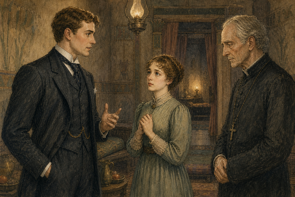 Her trust wounded him more sharply than Zumeena's contempt, and, before courage could object, Thomas declared that he already possessed a plan of escape.