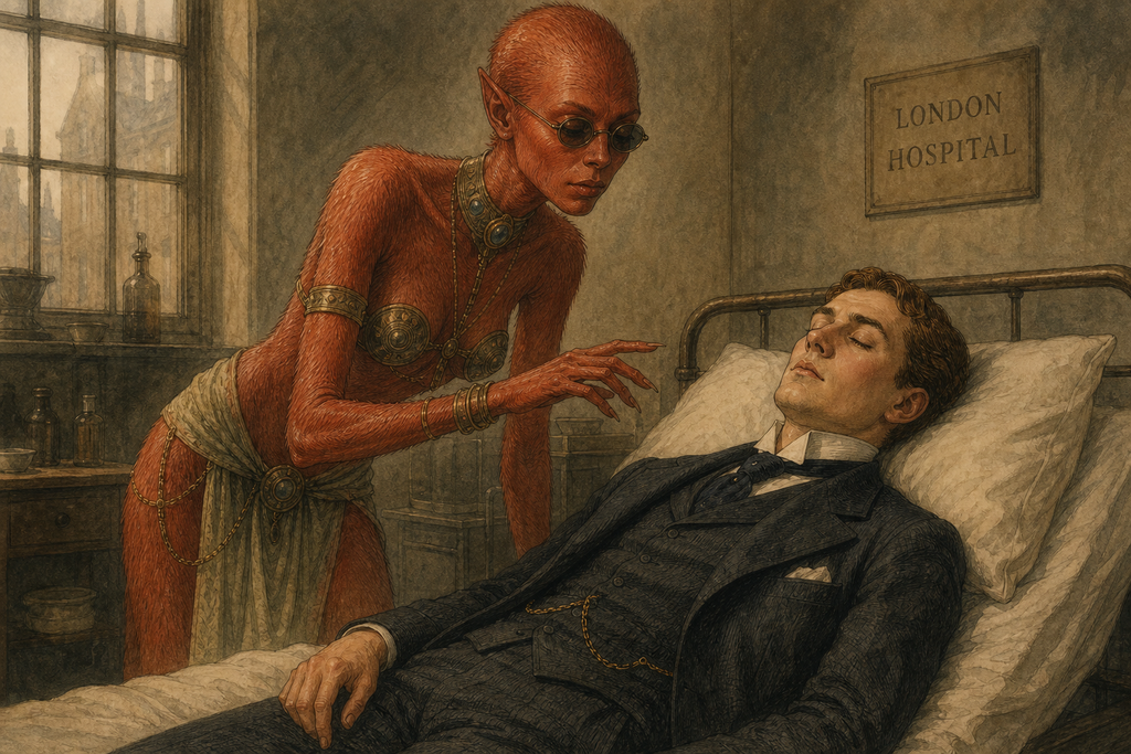 Thomas's counterfeit collapse, meant to spare him embarrassment, instead invited Zumeena to propose a treatment far more alarming than any hospital reprimand.
