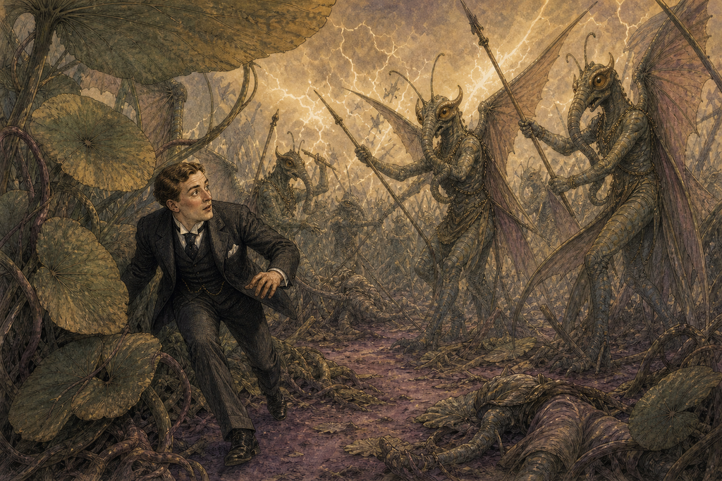 The failed path from the Nasturtium Grove spilled Thomas into the first violence of the revolt.
