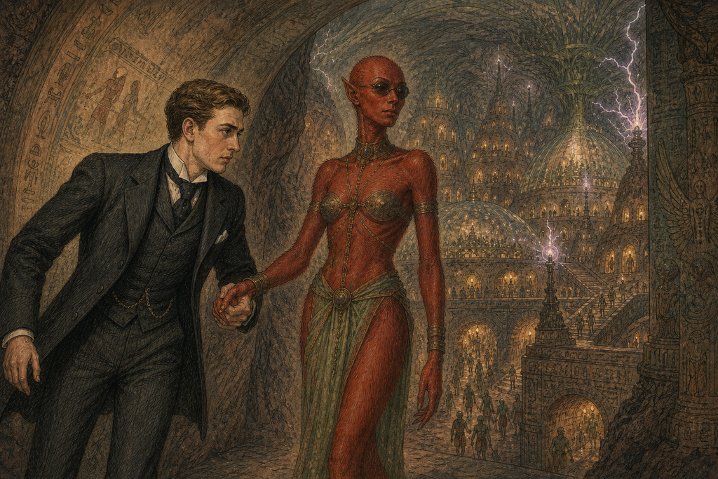 He hauled Zumeena into the Venus City tunnel, where mercy had won a promise that war and her nature might yet destroy.