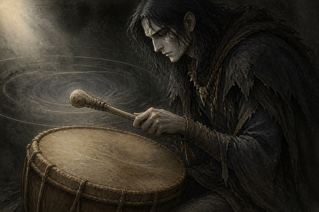 Under every laugh, the drumbeat thinned.