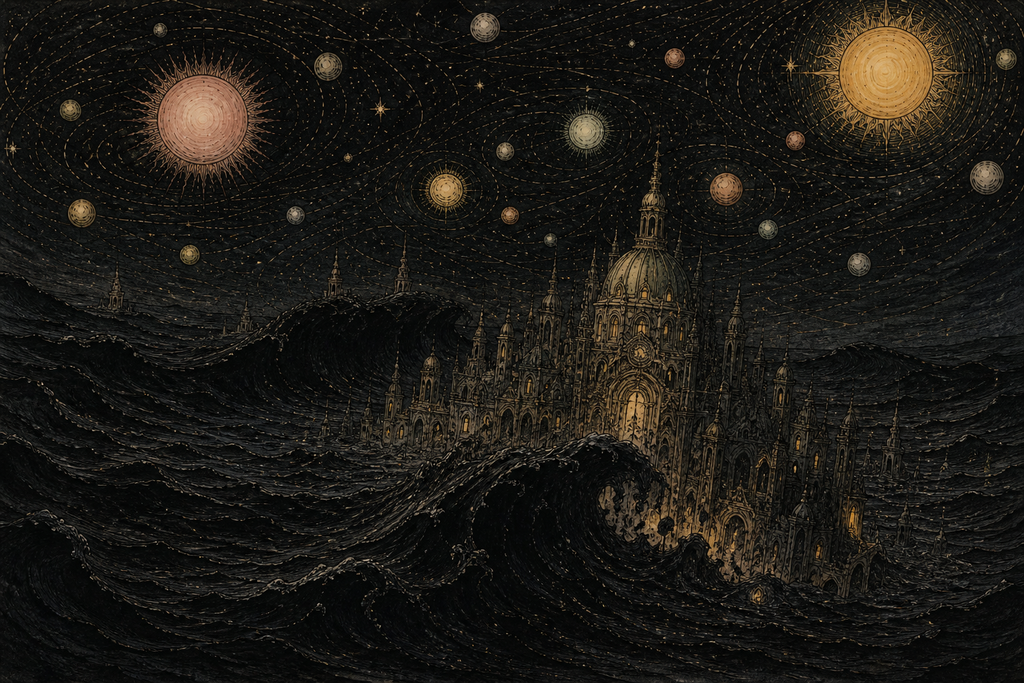 Silence drowned the Worlds, the skies, and every city that had raised a voice.