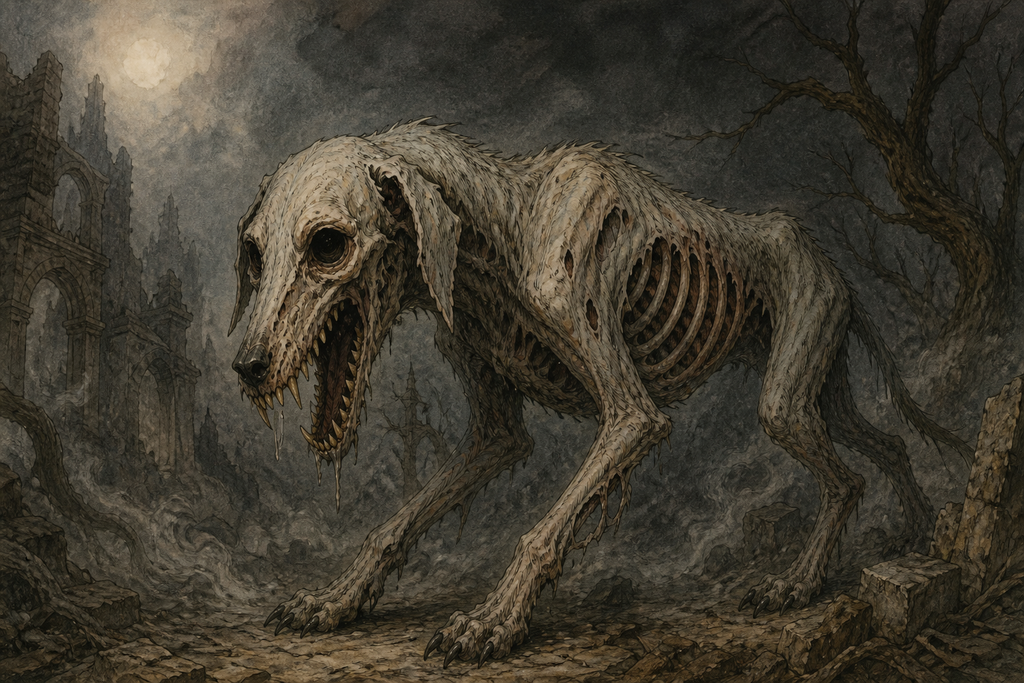 Time searched with ravenous jaws, but nothing remained for the old hound to devour.