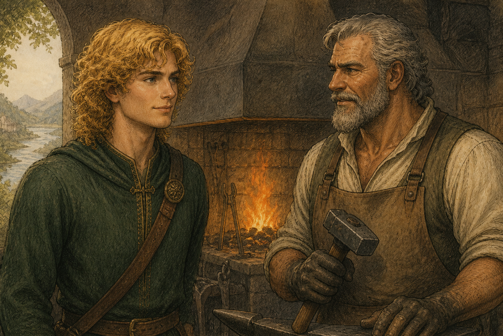 Face of God knew each hammer note from Iron Face's smithy, each bend where the river flashed.
