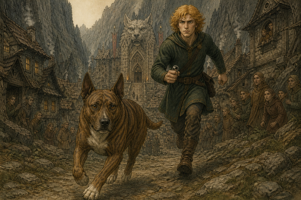 Surefoot raced down toward them, and Face of God followed with the blood-bright arm-ring clenched in his hand.