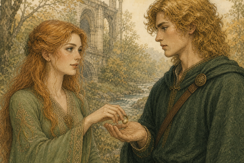 Sunbeam placed a bronze ring in his palm.