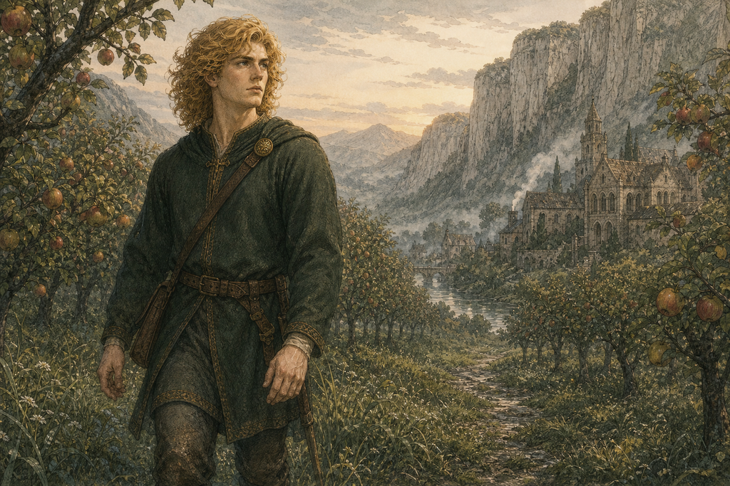 Before dawn, Face of God crossed the last orchard with dew soaking his boots and home smoke thinning behind him.