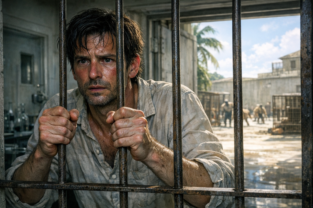 Prendick stared at the barred window and understood that curiosity had carried him into a laboratory.