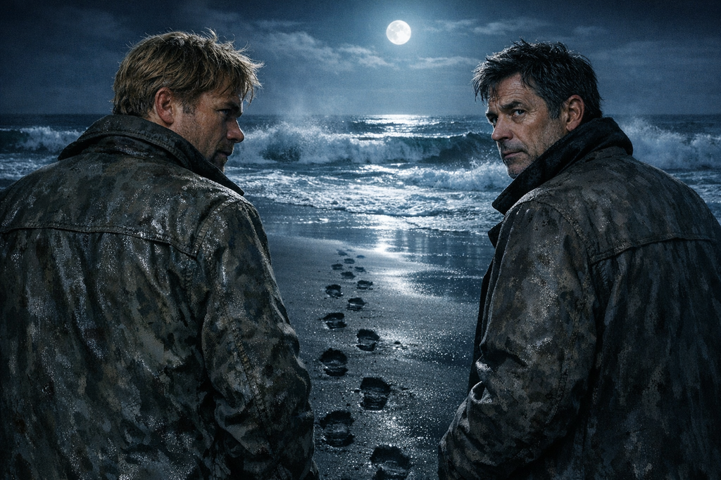 The sound of the sea pulled Robert back to a rough coast where vanished men were already part of village gossip.