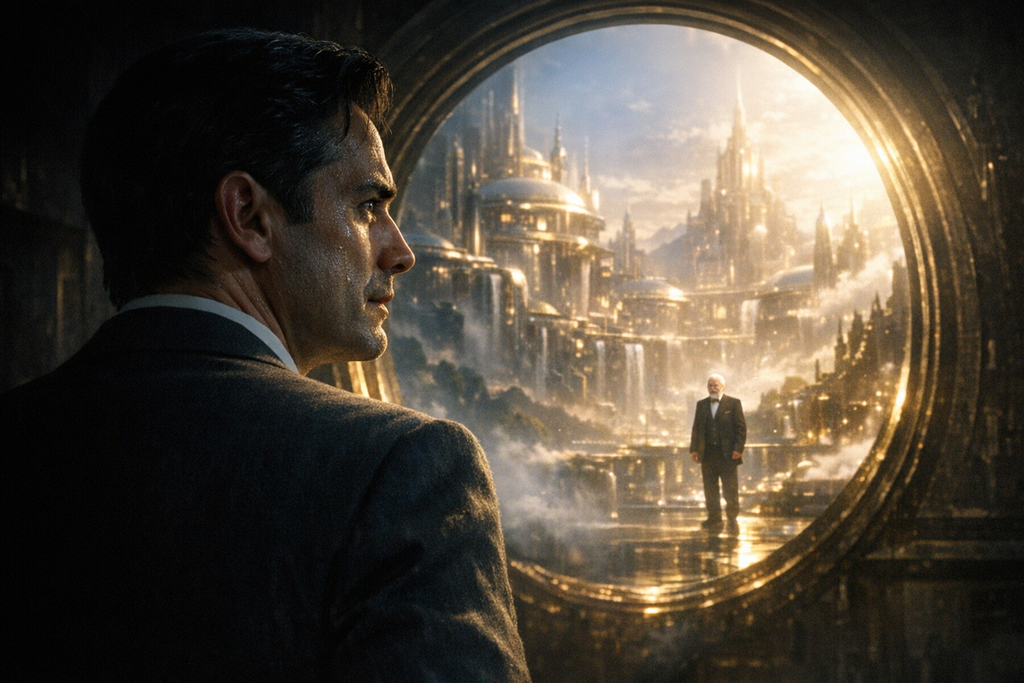 For one long held breath, Harry saw another world beside his own, and the lost professor seemed farther away, not gone, not broken.
