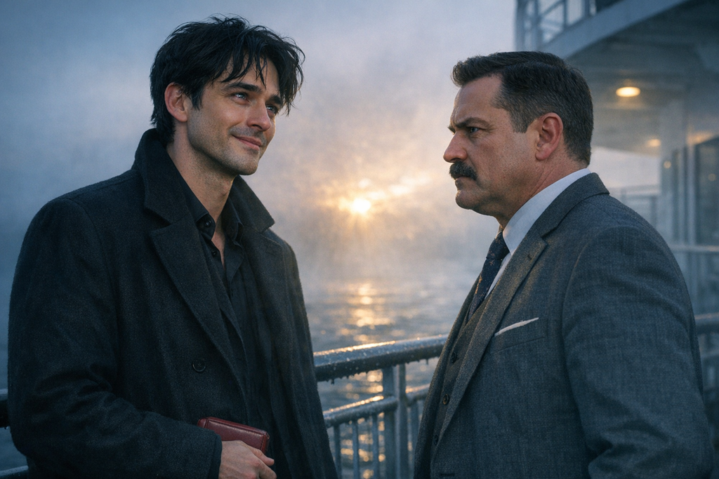 Detective Albert Jerome watched him face the sunrise, flinch like a child, then smile like someone remembering a lost home.