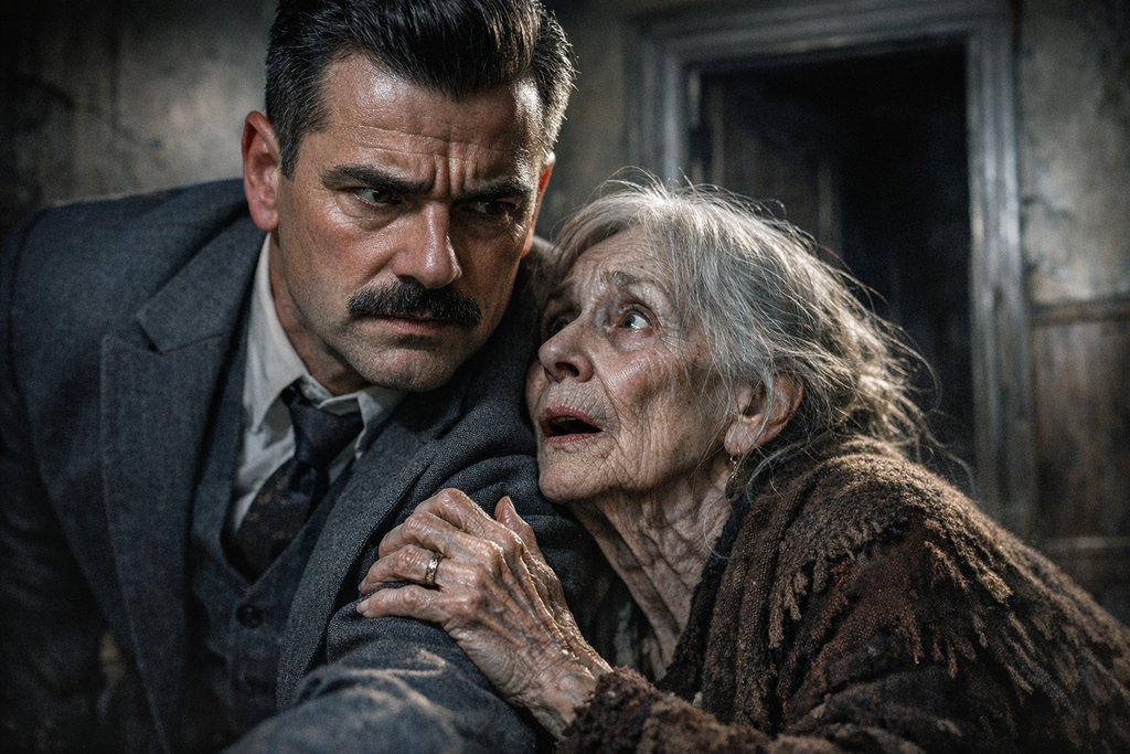 An old woman clutched his sleeve, whispered, "Now there are two," and crumpled to the floor.
