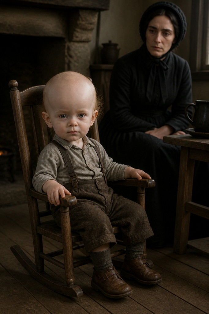 Two months later, Victor Stott was nearly two—and still silent except when he chose to speak.