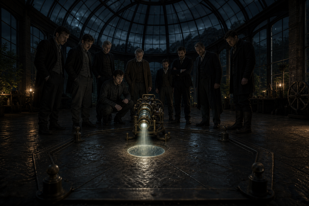 Under the locked floor, darkness seemed to listen.