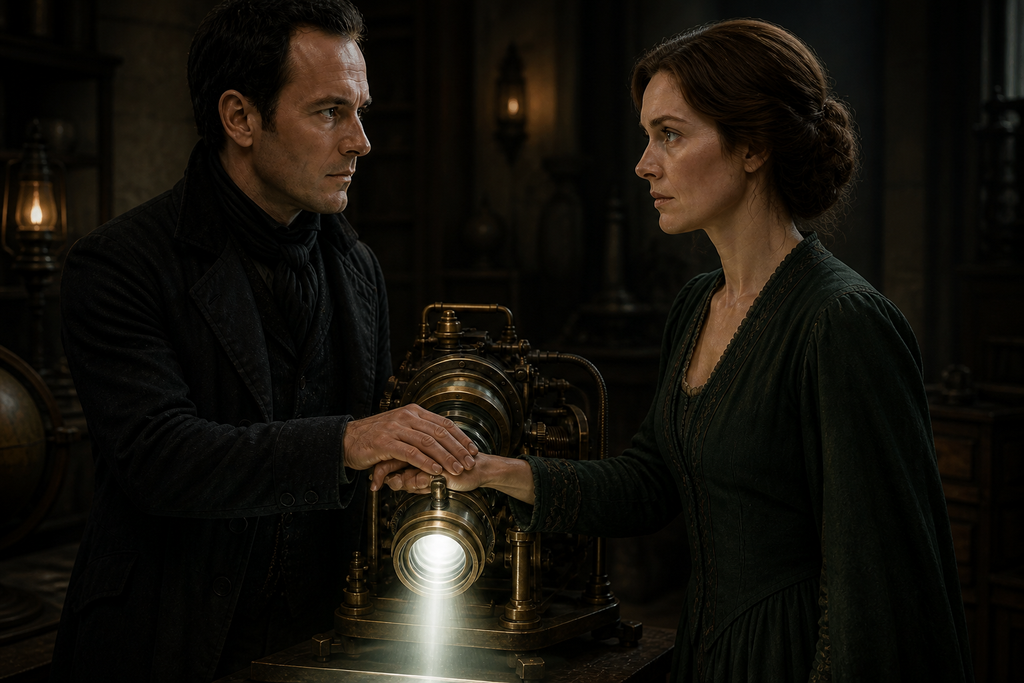Roland covered her hand and lowered it again.