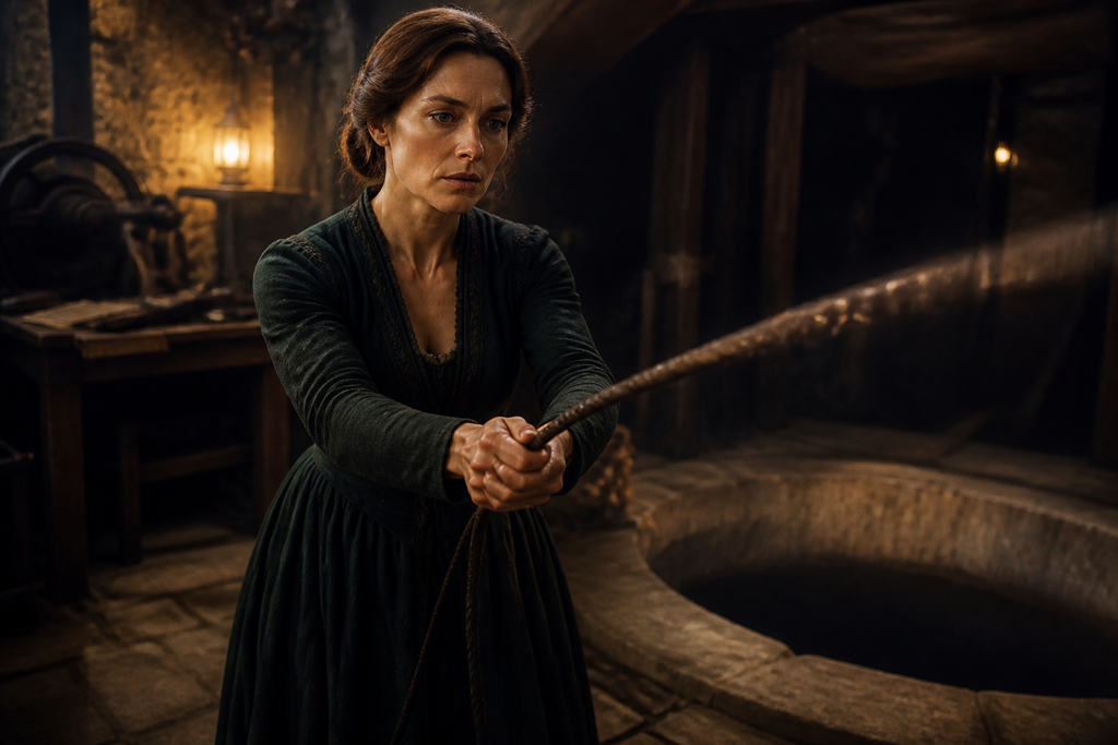 The return cable trembled in Margaret's hands.