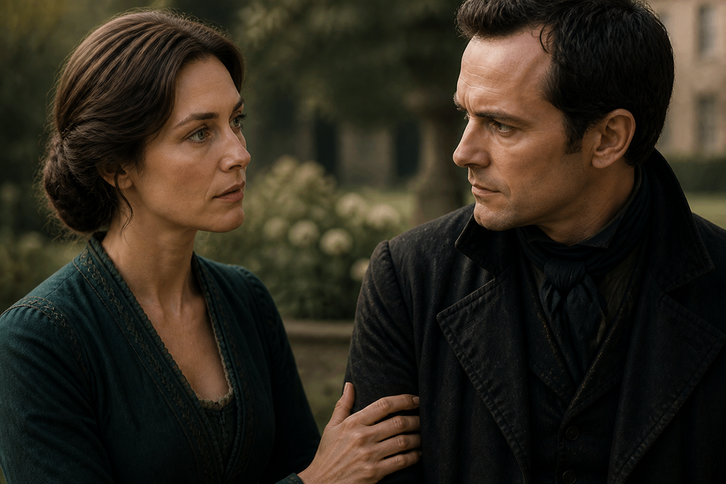 She touched his sleeve. "Small lives are waiting too."