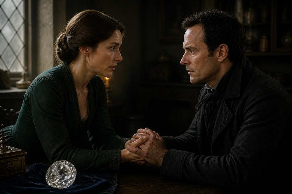 Margaret ignored the Great Stone of Sardis and held Roland's hands.