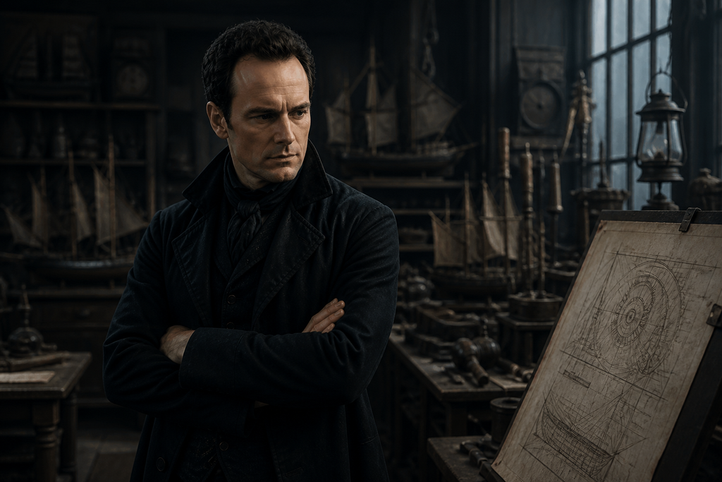 He had built useful ships and tools, yet usefulness no longer satisfied him.